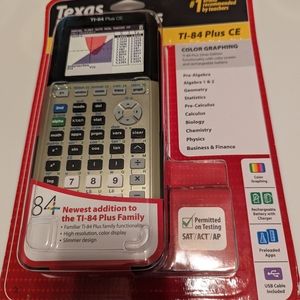 TI 84 Plus CE Graphing Calculator